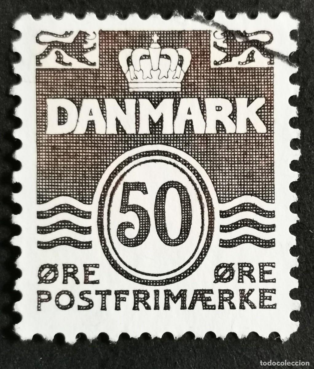 Sellos: Sello Dinamarca 2005, Centenario de l&iacute;neas onduladas, 50 &oslash;re . Michel: DK 1413