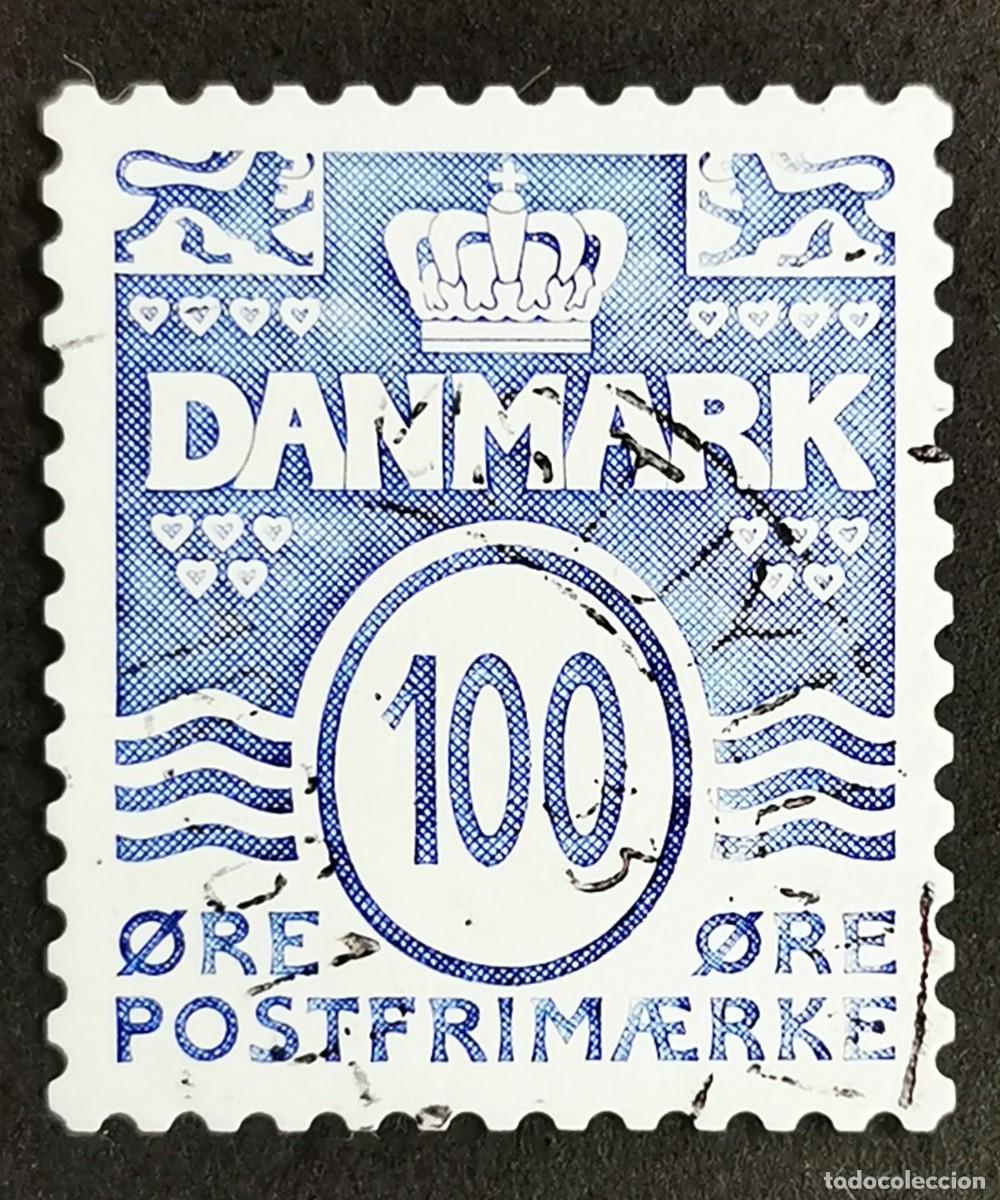 Sellos: Sello Dinamarca 2005, Centenario de l&iacute;neas onduladas, 100 &oslash;re . Michel: DK 1414