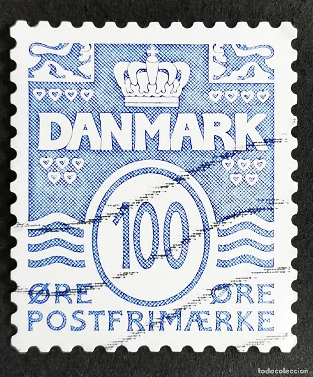 Sellos: Sello Dinamarca 2005, Centenario de l&iacute;neas onduladas, 100 &oslash;re . Michel: DK 1414
