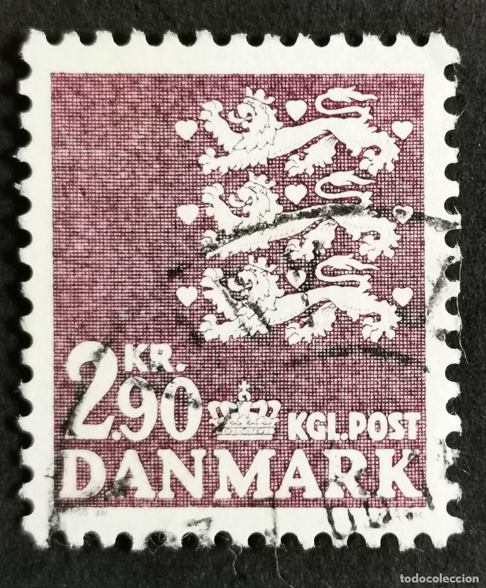 Sellos: Sello Dinamarca 1968, Escudo de armas, 2.90 dkr. Michel: DK 463