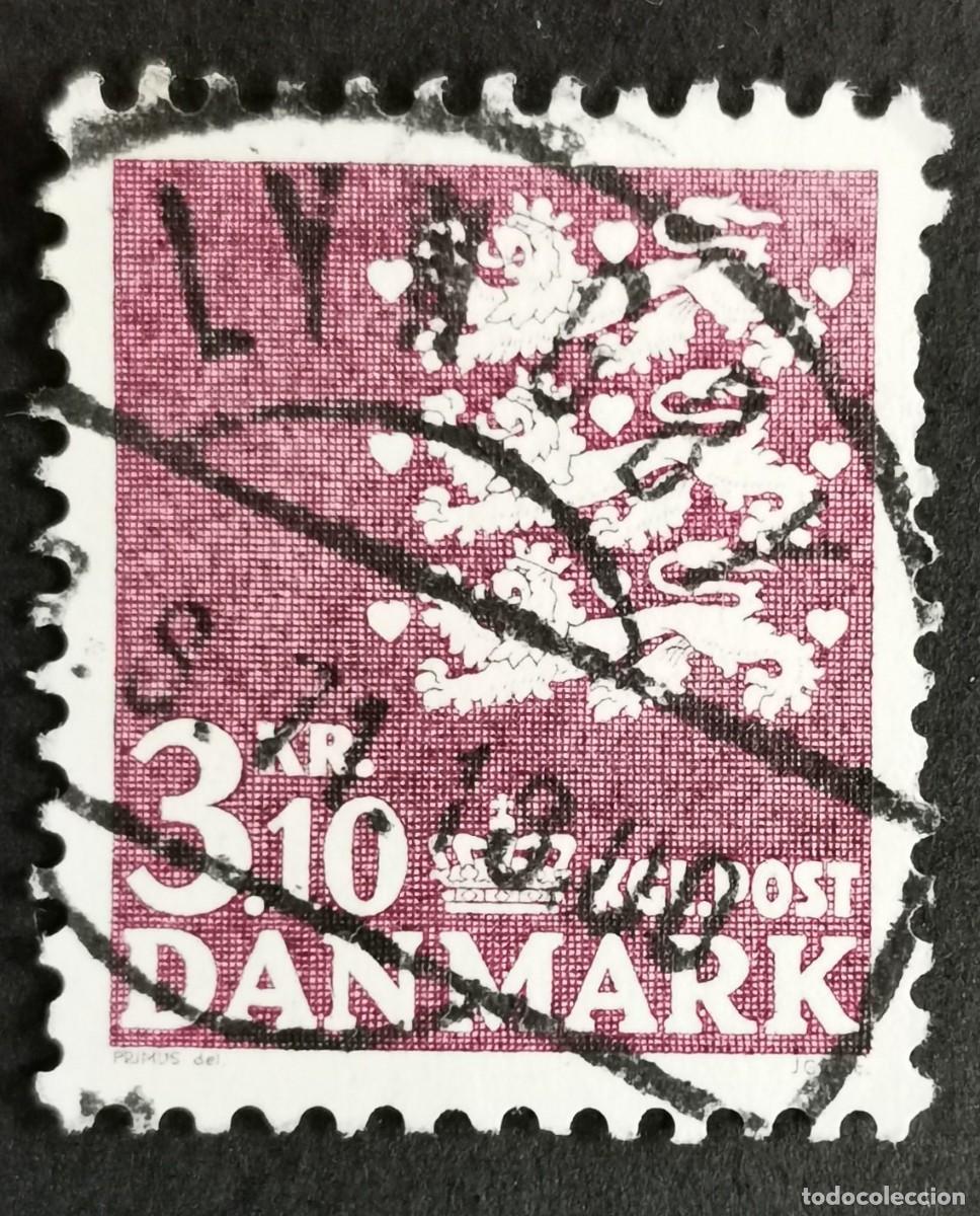 Sellos: Sello Dinamarca 1970, Escudo de armas, 3.10 dkr. Michel: DK 499