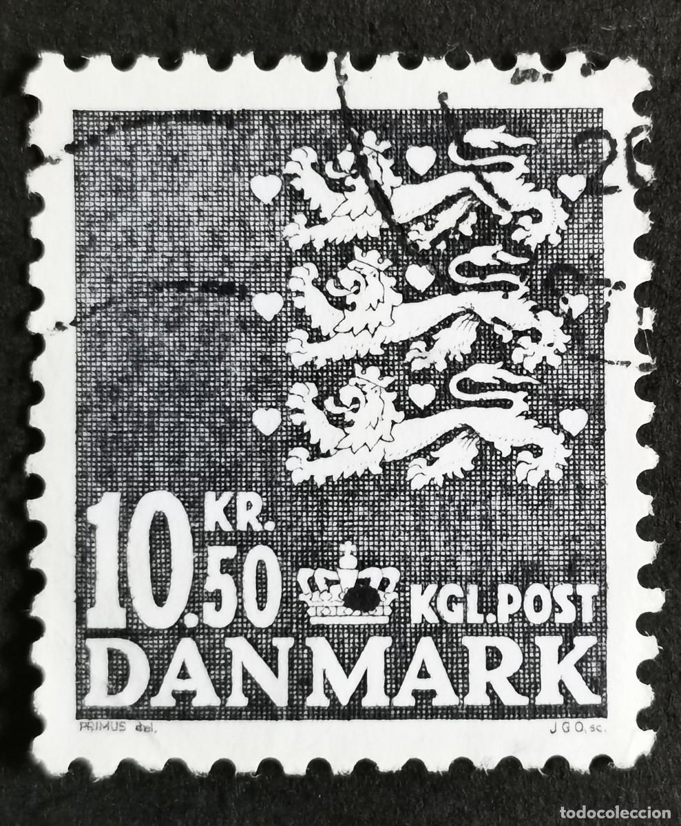 Sellos: Sello Dinamarca 2002, Escudo de armas, 10.50 dkr. Michel: DK 1298