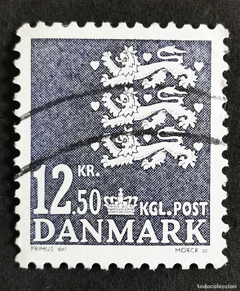 Sellos: Sello Dinamarca 2004, Escudo de armas, 12.50 dkr. Michel: DK 1357