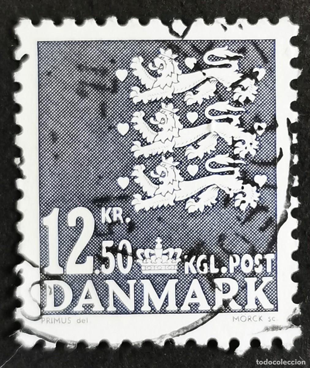 Sellos: Sello Dinamarca 2004, Escudo de armas, 12.50 dkr. Michel: DK 1357