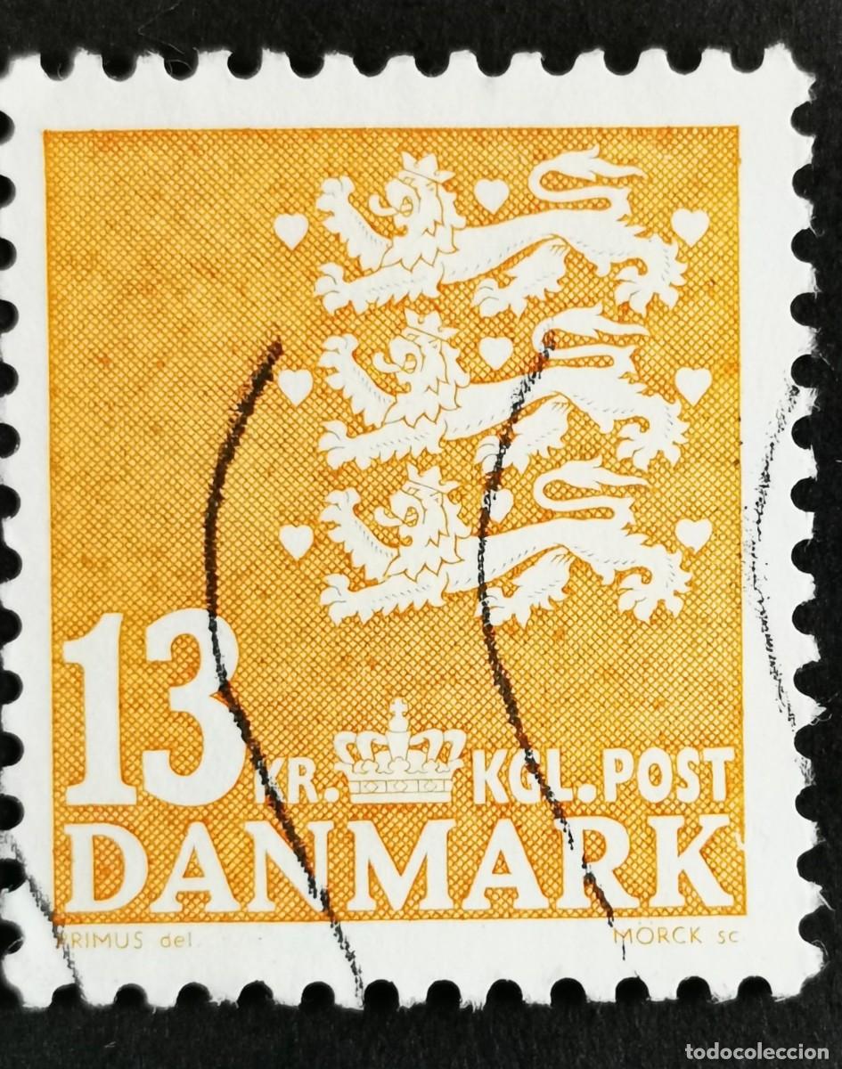 Sellos: Sello Dinamarca 2004, Escudo de armas, 13.00 dkr. Michel: DK 1358