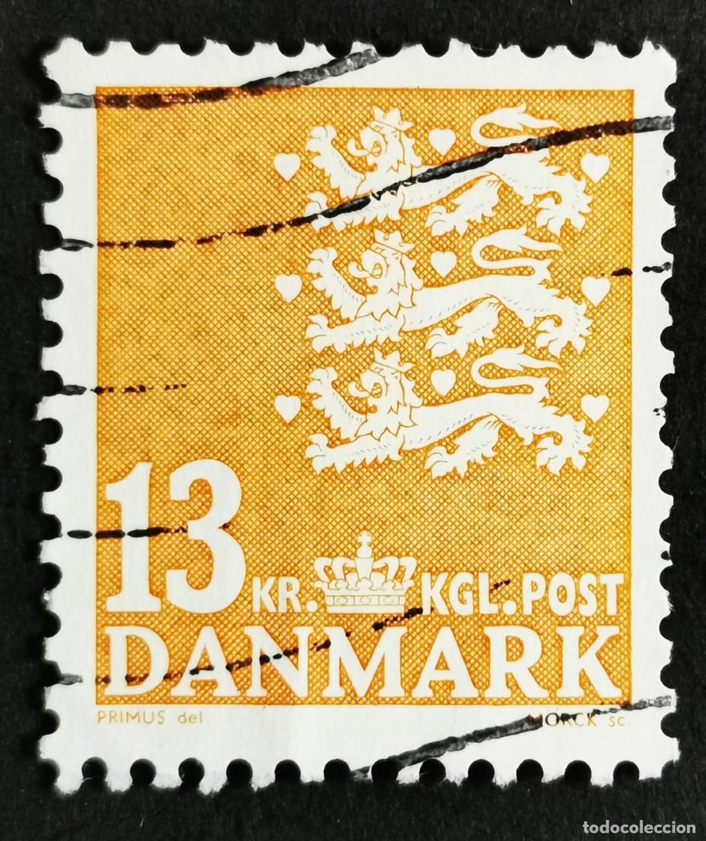 Sellos: Sello Dinamarca 2004, Escudo de armas, 13.00 dkr. Michel: DK 1358