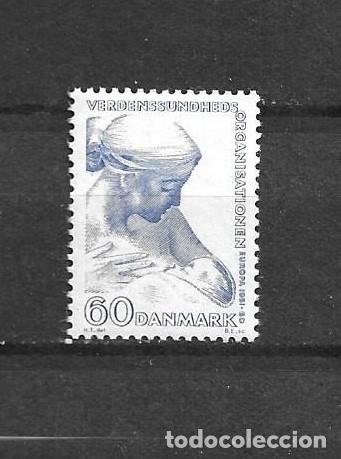 Sellos: Dinamarca 1960, Organizaci&oacute;n mundial de la salud, yvert 393, nuevo, MNH**