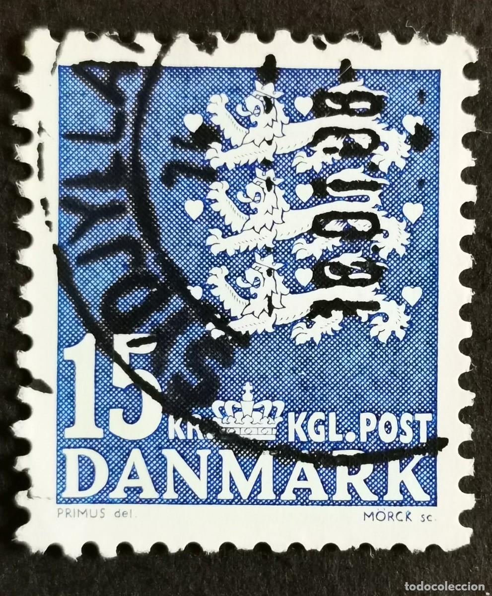Sellos: Sello Dinamarca 2004, Escudo de armas, 15.00 dkr. Michel: DK 1359