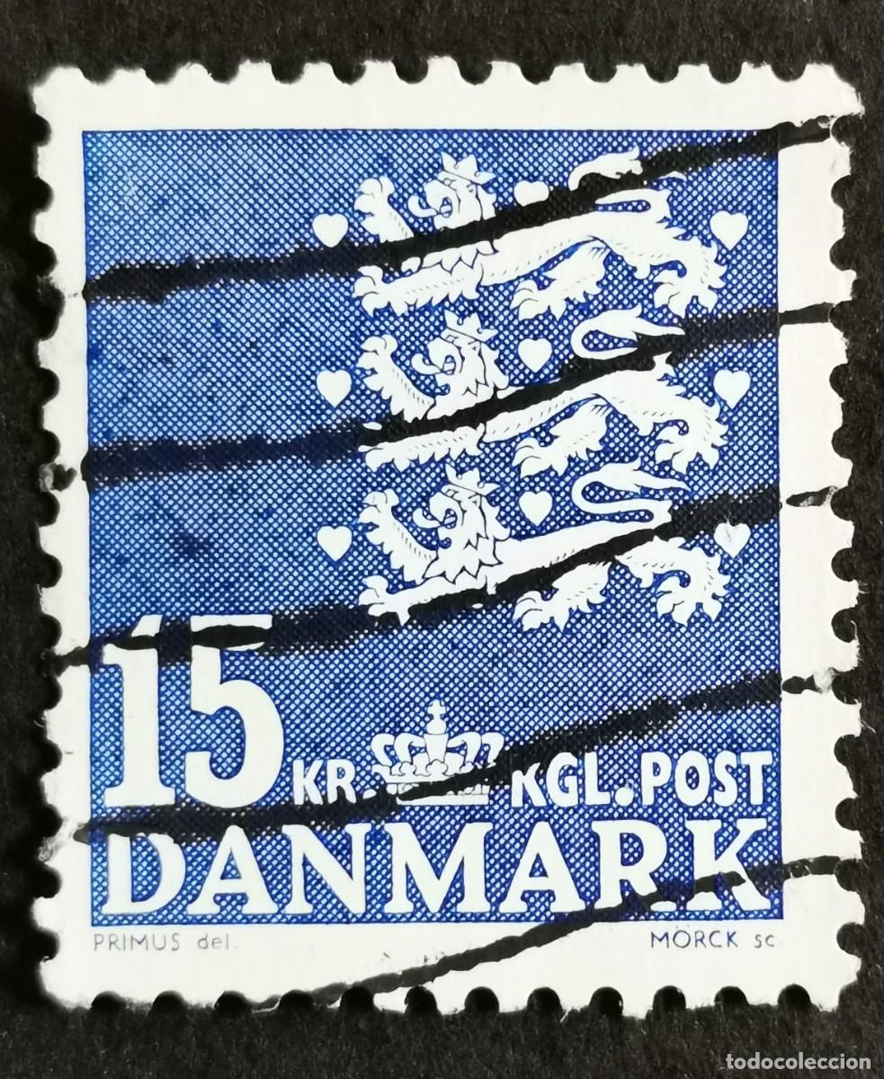 Sellos: Sello Dinamarca 2004, Escudo de armas, 15.00 dkr. Michel: DK 1359