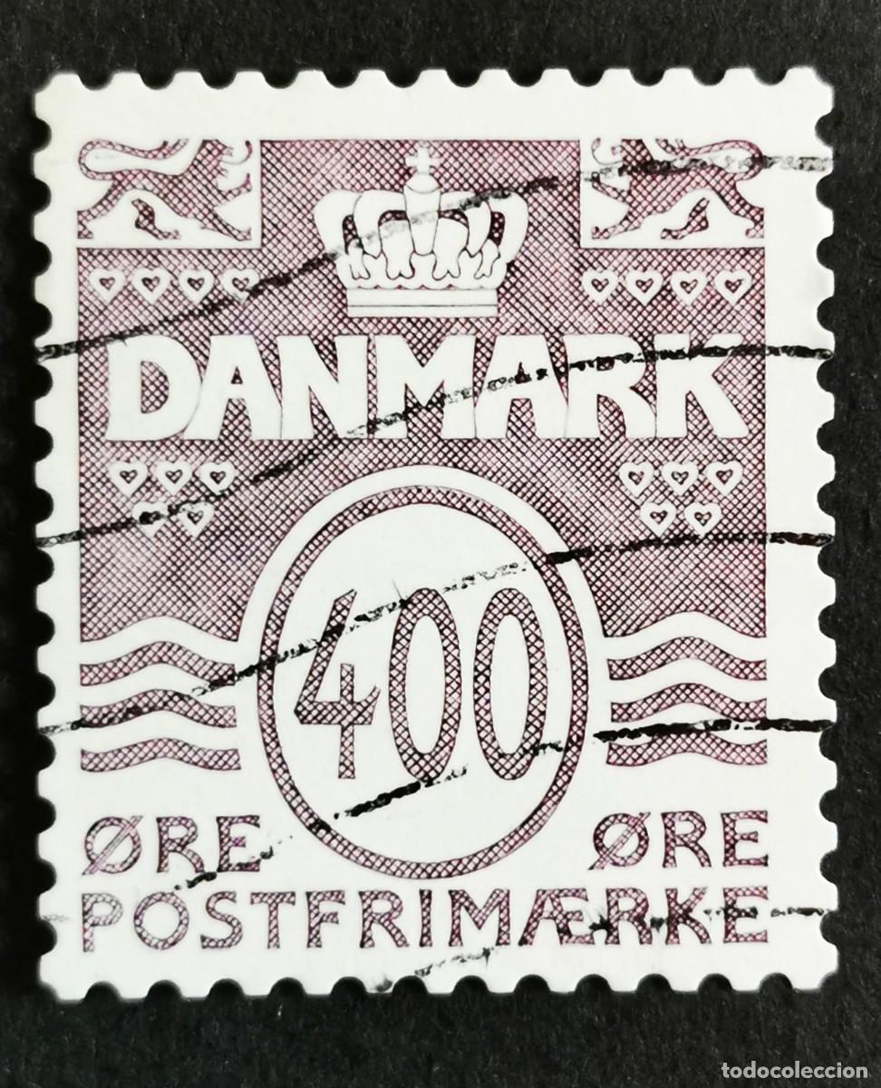 Sellos: Sello Dinamarca 2010, l&iacute;neas de onda, 400 &oslash;re. Michel: DK 1566
