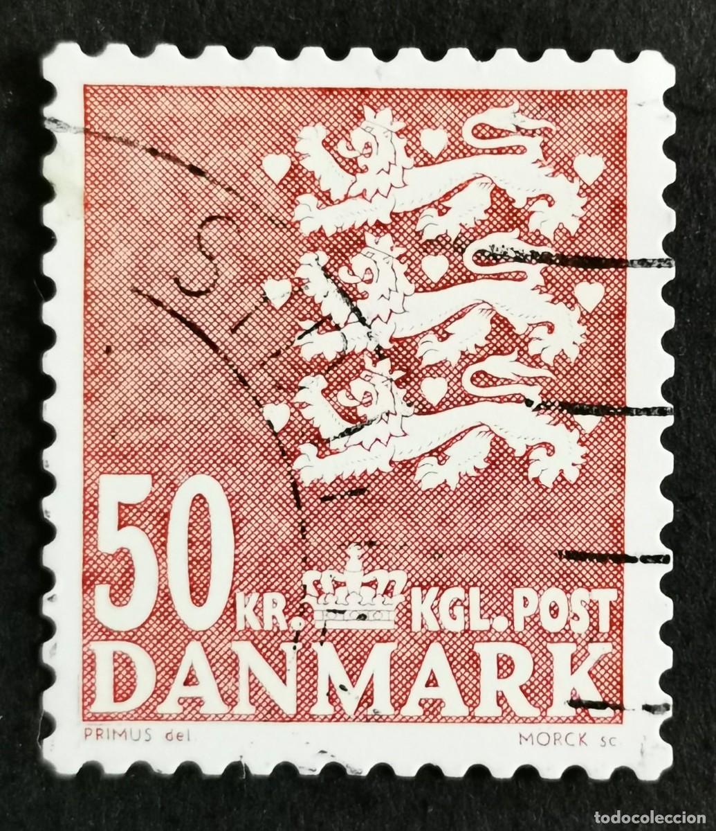 Sellos: Sello Dinamarca 2010, Escudo de armas, 50 dkr.. Michel: DK 1583