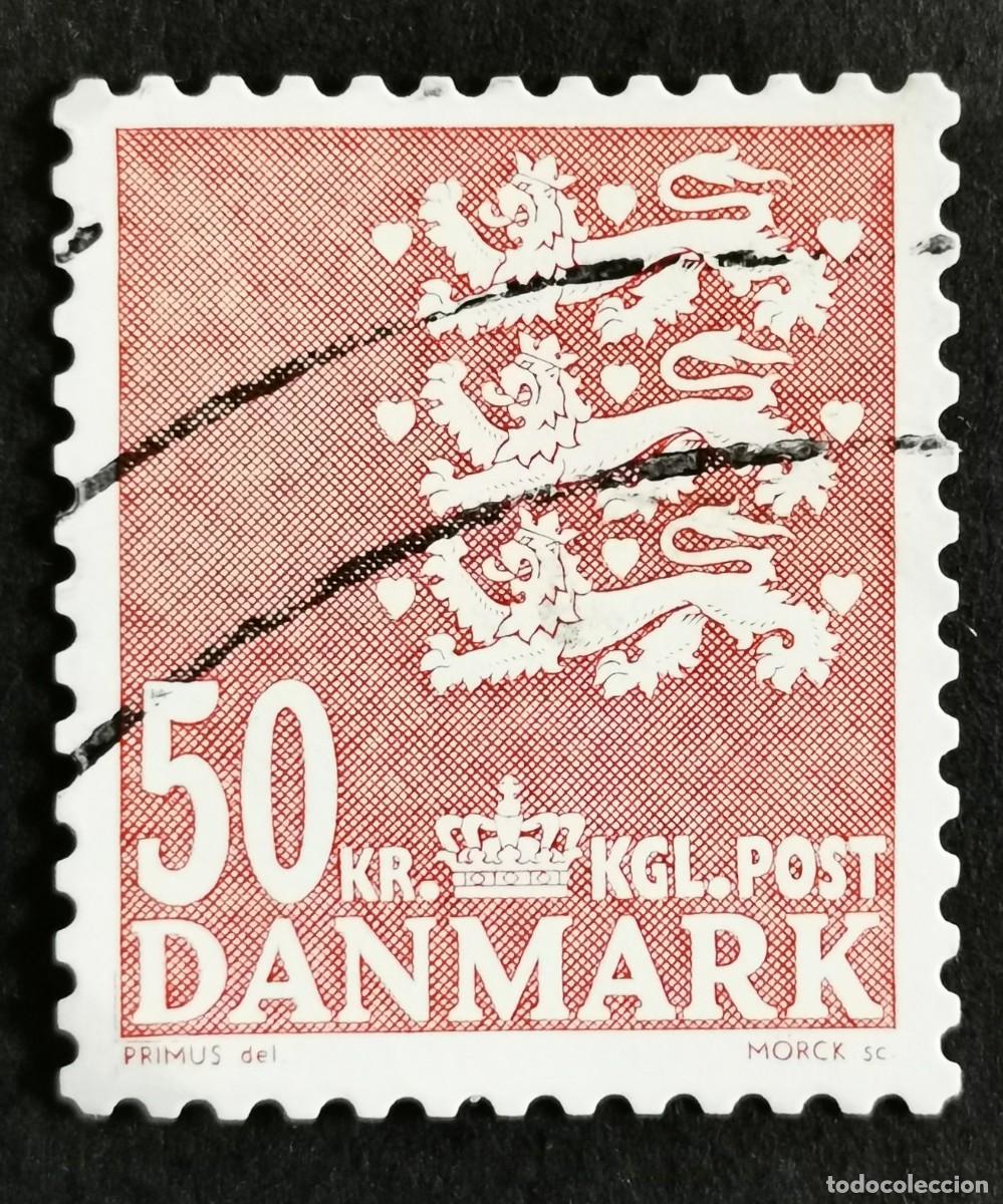 Sellos: Sello Dinamarca 2010, Escudo de armas, 50 dkr.. Michel: DK 1583