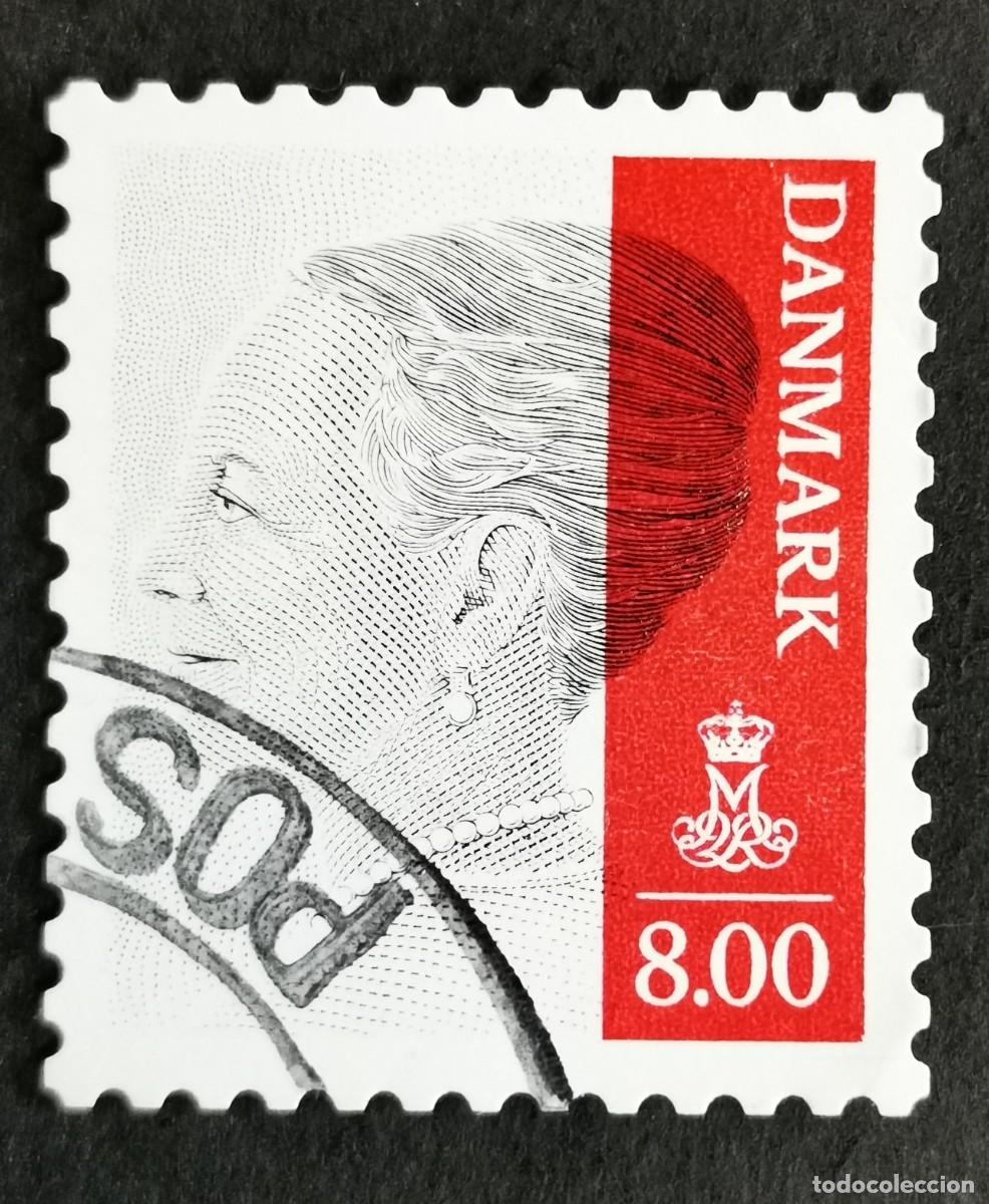 Sellos: Sello Dinamarca 2011, Reina Margarita II Serie 6, 8.00 dkr. Michel: DK 1630I