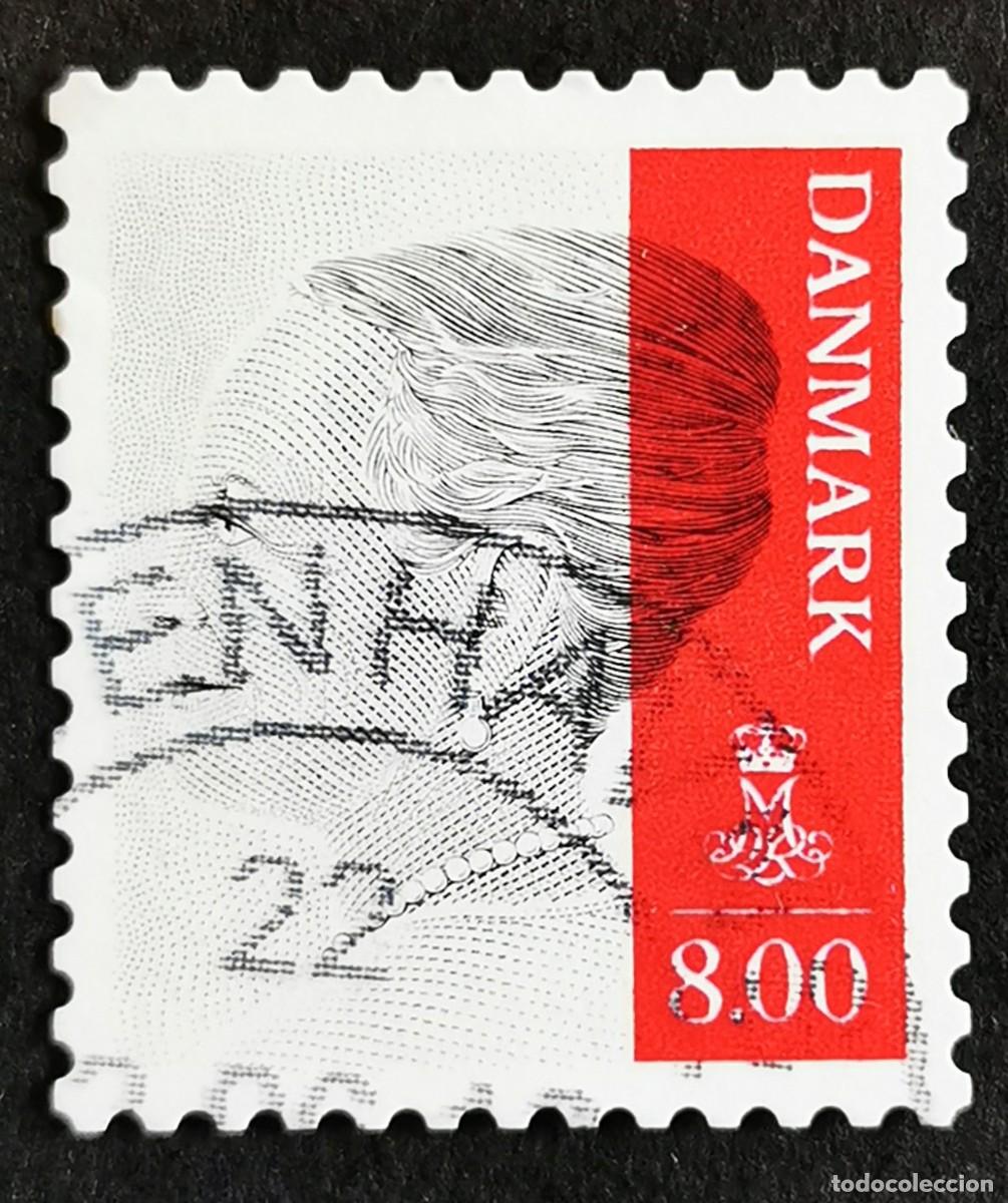 Sellos: Sello Dinamarca 2011, Reina Margarita II Serie 6, 8.00 dkr. Michel: DK 1630I