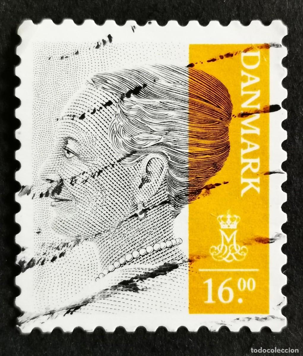 Sellos: Sello Dinamarca 2014, Reina Margarita II Serie 6, 16.50 dkr. Michel: DK 1806I