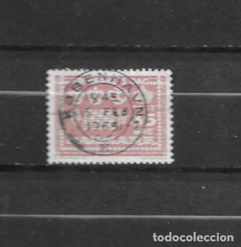 Sellos: Dinamarca, 1964, d&iacute;a del sello, yvert 436, usado