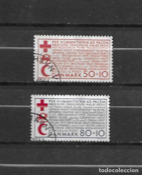Sellos: Dinamarca, 1965, Por la paz, yvert 445-446, usados