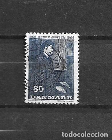 Sellos: Dinamarca, 1966, Georg Jensen, yvert 451, usado