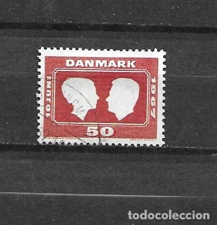 Sellos: Dinamarca, 1967,boda Real, yvert 462, usado