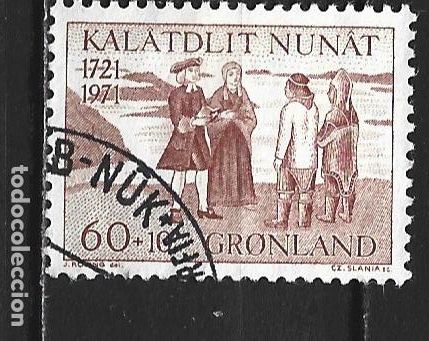 Sellos: GROENLANDIA YVERT NUM. 70 USADO - Foto 1