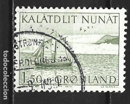 Sellos: GROENLANDIA YVERT NUM. 75 USADO