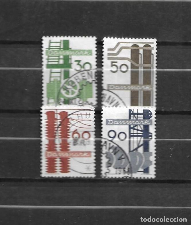 Sellos: Dinamarca, 1968, industria danesa, yvert 481-483, usados,completa