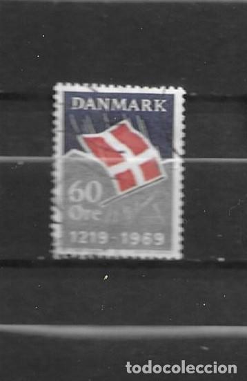 Sellos: Dinamarca, 1969, 750 aniversario de la bandera , yvert 492, usado