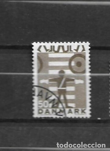 Sellos: Dinamarca, 1970, Prevenci&oacute;n accidentes, yvert 500, usado
