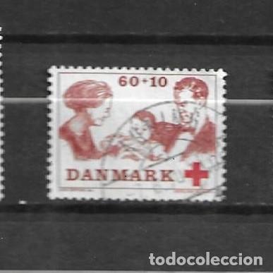 Sellos: Dinamarca, 1969, Cruz Roja, yvert 498, usado