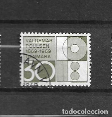 Sellos: Dinamarca, 1969, Valdemar Poulsen, yvert 496, usado