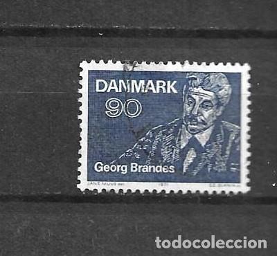 Sellos: Dinamarca, 1971, Georg Brandes, yvert 529, usado