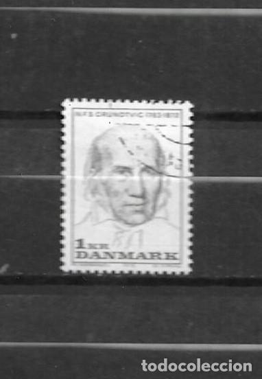 Sellos: Dinamarca, 1972, Grundwig, yvert 533, usado
