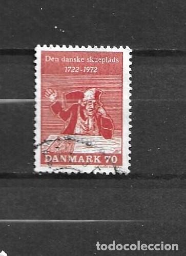 Sellos: Dinamarca, 1972, teatro dan&eacute;s, yvert 539, usado