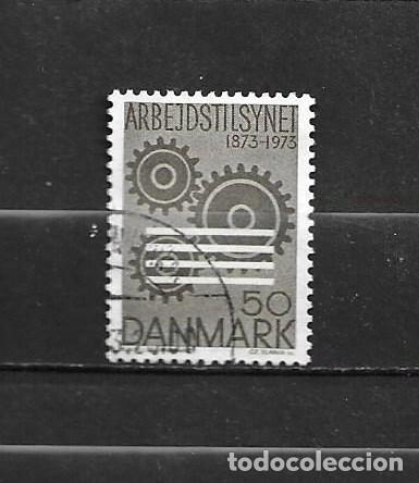 Sellos: Dinamarca, 1973, protecci&oacute;n del trabajo, yvert 550, usado