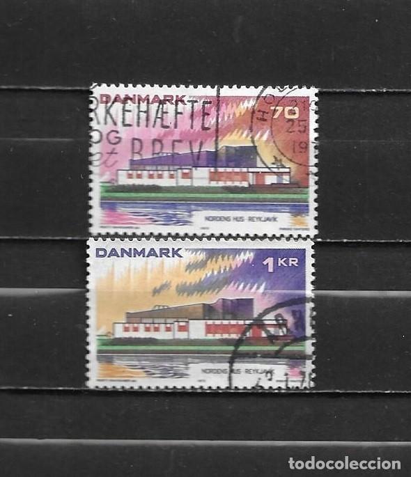 Sellos: Dinamarca, 1973, Norden, yvert 554-555, usados, completa