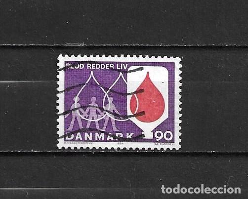 Sellos: Dinamarca, 1974, donantes de sangre, yvert 566, usado