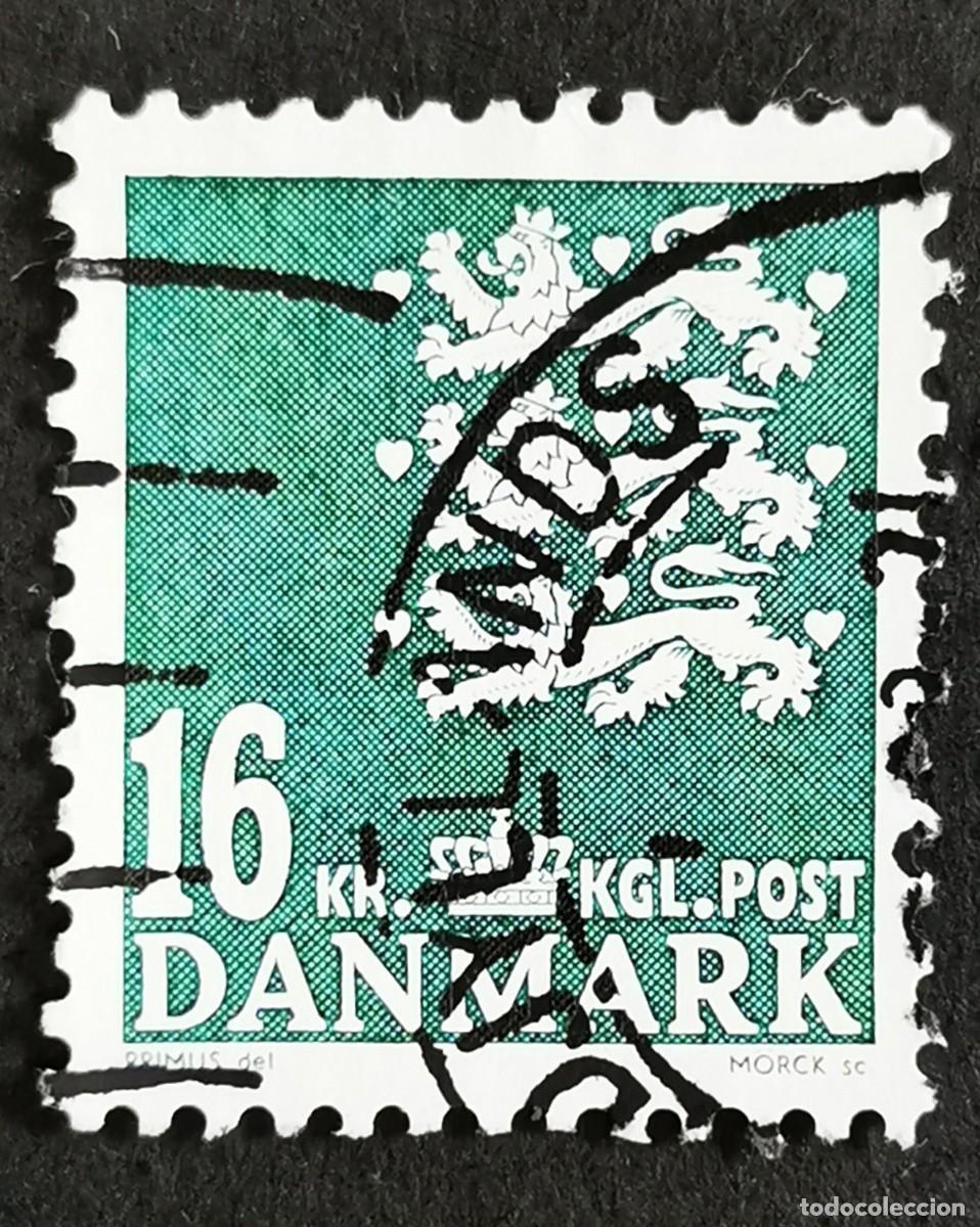 Sellos: SELLO DINAMARCA 2008, ESCUDO DE ARMAS, 16 DKR. MICHEL: DK 1491
