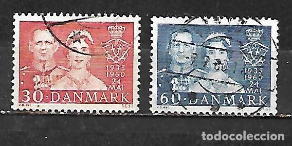 Sellos: 1960: Serie &rdquo;Boda de plata de los reyes Frederik IX e Ingrid&rdquo; (usado)