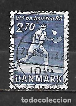 Sellos: 1983: Campeonato mundial de badminton - Lene K&oslash;ppen (usado)