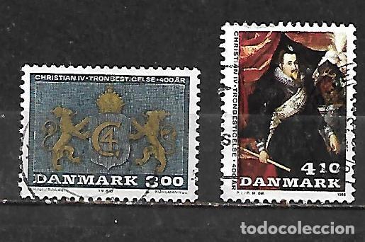 Sellos: 1988: Serie &rdquo;IV Centenario de la coronaci&oacute;n del rey Christian IV&rdquo; (usado)