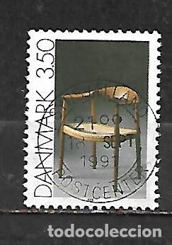 Sellos: 1991: Artes decorativas - Silla. H. Wegner (usado)