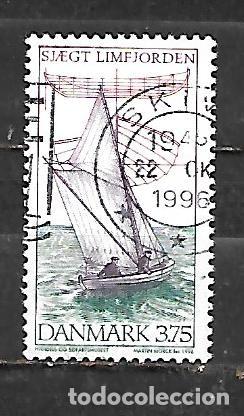 Sellos: 1996: Yates de madera daneses - Skiff Limfjorden (usado)
