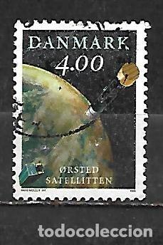 Sellos: 1999: Lanzamiento del primer sat&eacute;lite cient&iacute;fico dan&eacute;s &rdquo;&Oslash;rsted&rdquo; (usado)