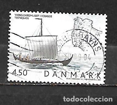 Sellos: 2004: Museo de los drakkars. Reconstrucci&oacute;n del nav&iacute;o vikingo de guerra &rdquo;Skudelev 2&rdquo; (usado)