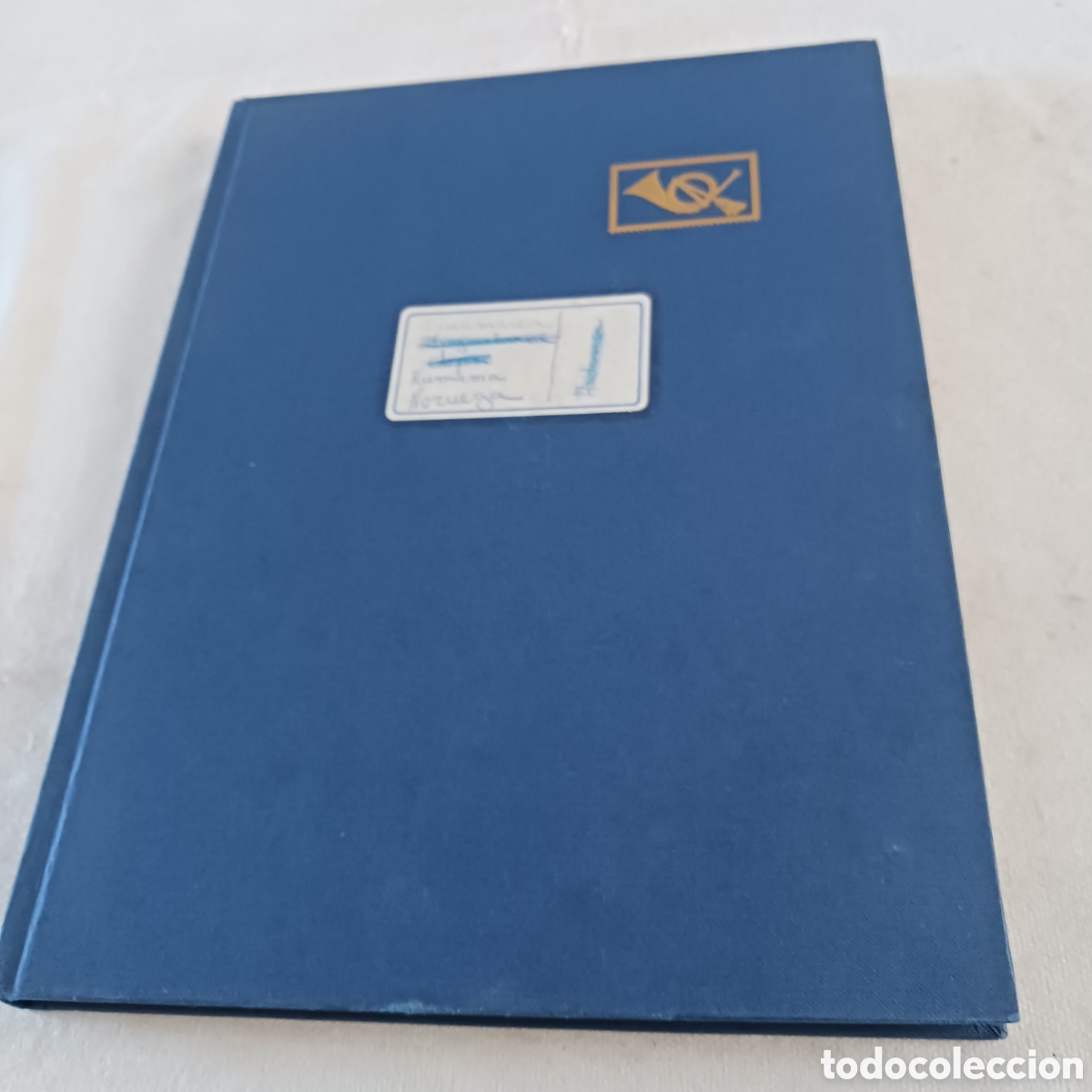 Briefmarken: &Aacute;lbum de sellos de Dinamarca,Ruman&iacute;a y Noruega
