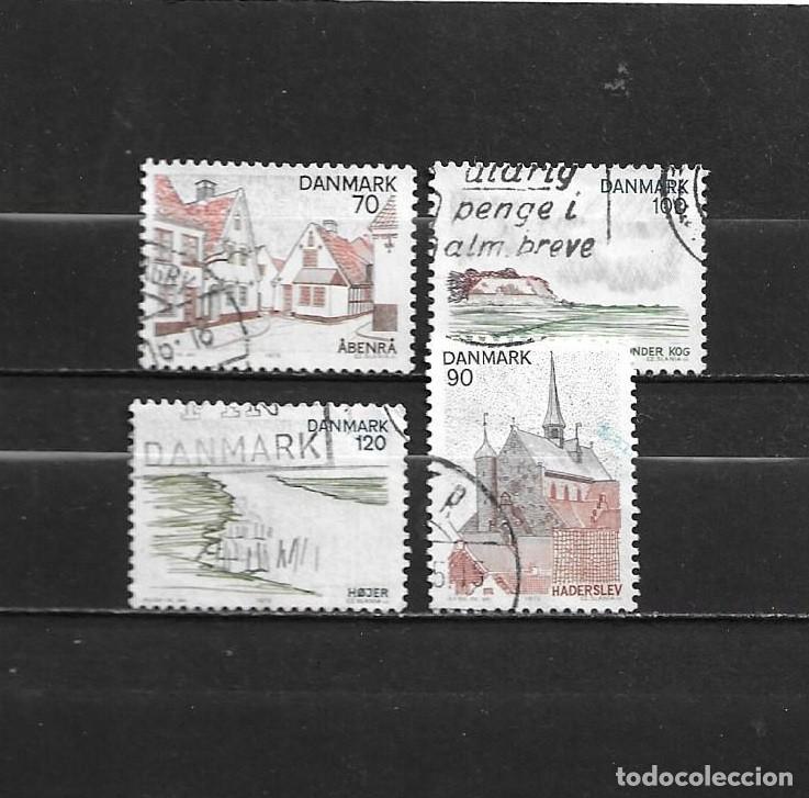 Sellos: Dinamarca, 1975, Schleswig del Norte, yvert 604-607, usados, completa