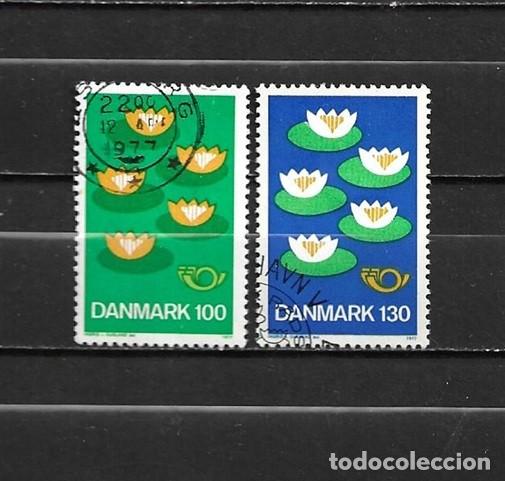 Sellos: Dinamarca, 1977, Norden, yvert 636-637, usados, completa