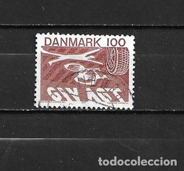 Sellos: Dinamarca, 1977, Nuevo c&oacute;digo de circulaci&oacute;n, yvert 638, usado