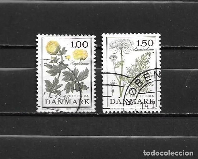 Briefmarken: Dinamarca, 1977, flores en extinci&oacute;n, yvert 654-655, usados, completa