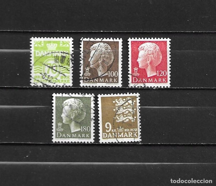 Briefmarken: Dinamarca, 1977, serie general, yvert 649-653, usados, completa